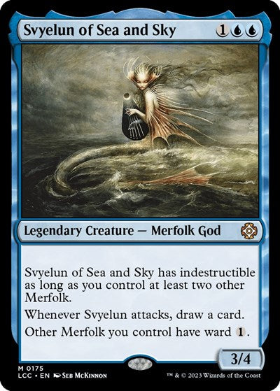 Svyelun of Sea and Sky (Commander: The Lost Caverns of Ixalan) Light Play
