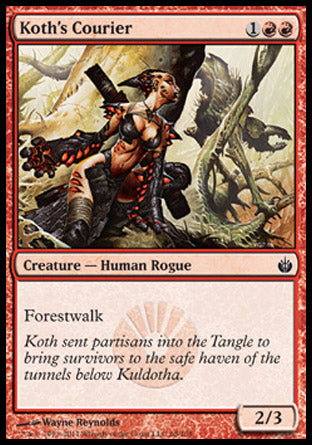 Koth's Courier (Mirrodin Besieged) Medium Play