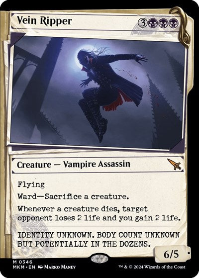Vein Ripper (Showcase) (Murders at Karlov Manor) Light Play Foil