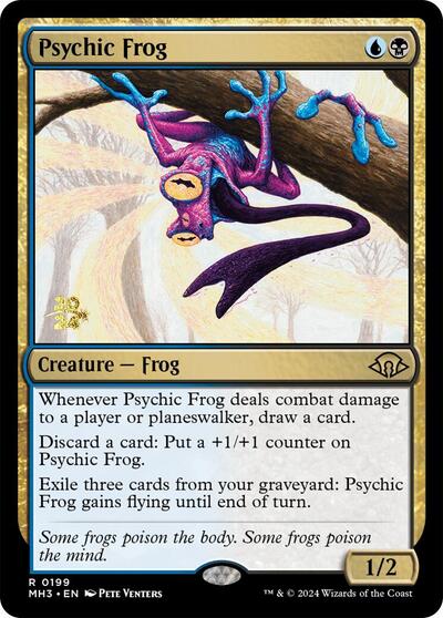 Psychic Frog (Promos: Prerelease Cards) Light Play Foil