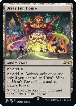 Urza's Fun House (Unfinity) Light Play