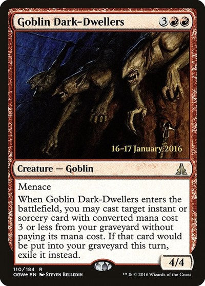 Goblin Dark-Dwellers (Promos: Prerelease Cards) Light Play Foil