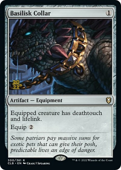Basilisk Collar (Promos: Prerelease Cards) Light Play Foil