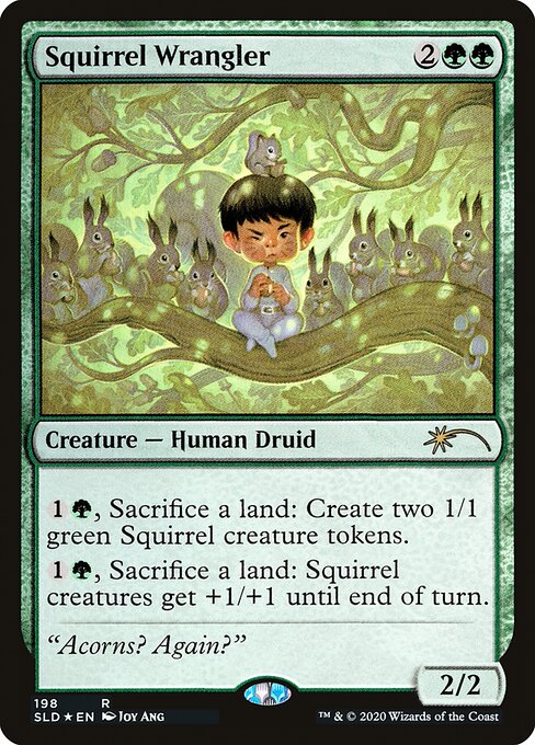 Squirrel Wrangler (Secret Lair) Medium Play Foil