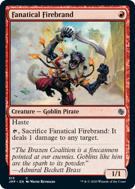Fanatical Firebrand (Jumpstart) Near Mint