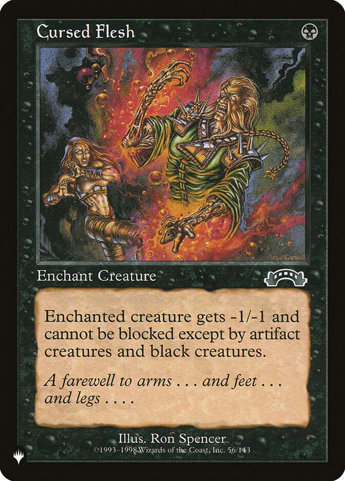 Cursed Flesh (The List) Medium Play