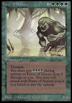 Force of Nature (Beta) Near Mint