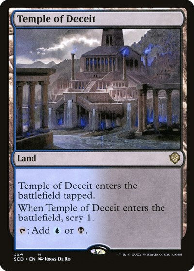 Temple of Deceit (Commander 2022 Starter Decks) Near Mint
