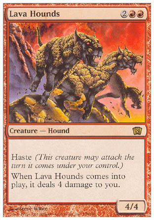 Lava Hounds (8th Edition) Medium Play
