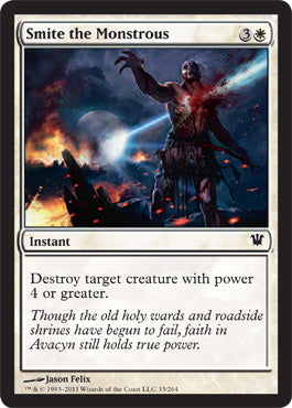 Smite the Monstrous (Innistrad) Medium Play Foil