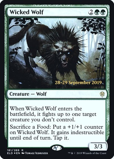 Wicked Wolf (Promos: Prerelease Cards) Near Mint Foil
