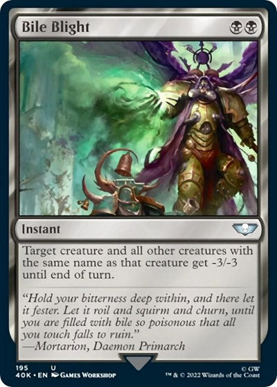 Bile Blight (Surge Foil) (Universes Beyond: Warhammer 40K) Light Play Foil