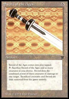 Sword of the Ages (Legends) Medium Play