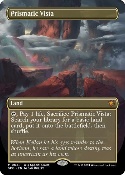 Prismatic Vista (Borderless) (Special Guests) Near Mint Foil