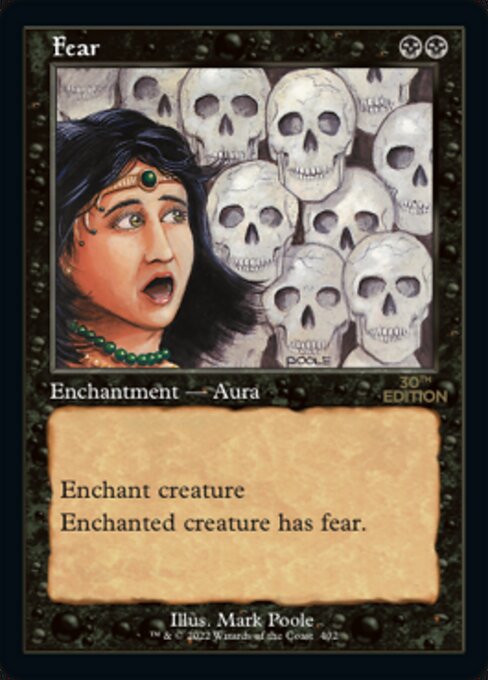Fear Retro Frame|0|0|0.00