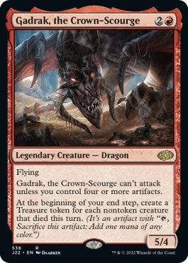 Gadrak, the Crown-Scourge (Jumpstart 2022) Medium Play