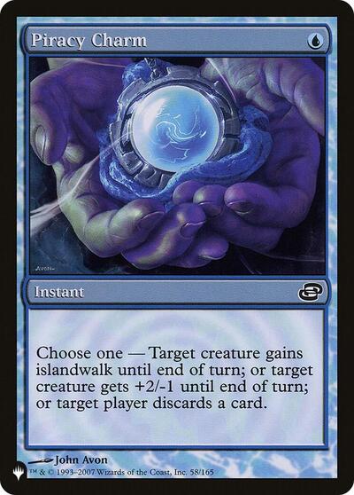 Piracy Charm (The List) Near Mint