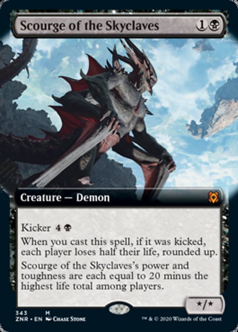 Scourge of the Skyclaves Extended Art|2|0|0.00