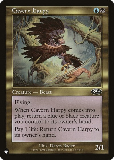Cavern Harpy|0|0|0.00