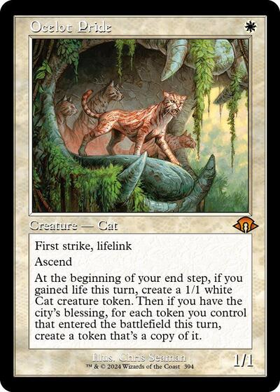 Ocelot Pride (Retro Frame) (Modern Horizons 3) Near Mint Foil