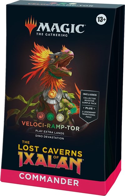 The Lost Caverns of Ixalan Commander Deck Veloci-Ramp-Tor