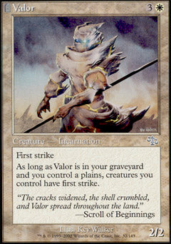Valor (Judgment) Near Mint Foil