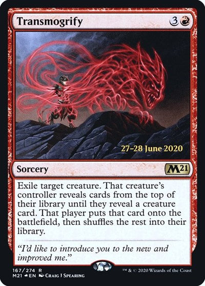 Transmogrify (Promos: Prerelease Cards) Light Play Foil