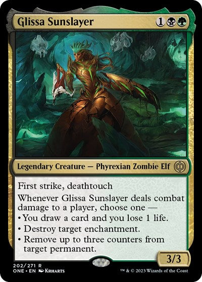Glissa Sunslayer (Phyrexia: All Will Be One) Medium Play