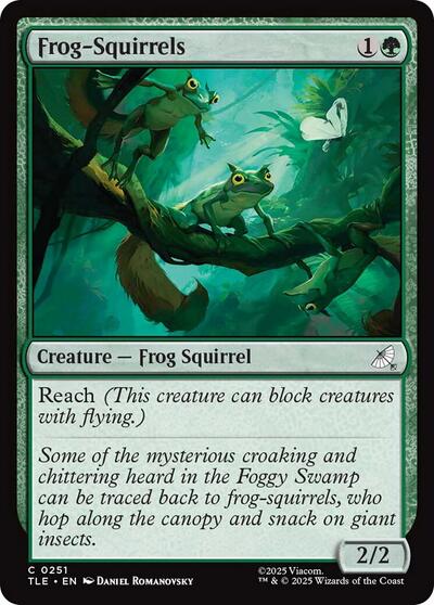 Frog-Squirrels (Avatar: The Last Airbender: Eternal-Legal) Near Mint