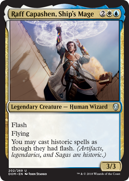 Raff Capashen, Ship's Mage (Dominaria) Near Mint Foil