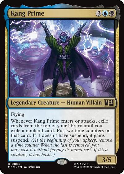 Kang Prime (Surge Foil) (Commander: Marvel Super Heroes) Near Mint Foil