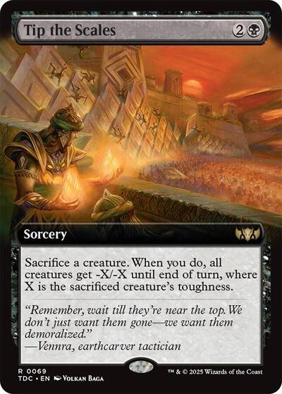 Tip the Scales Extended Art|12|0|0.00