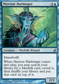 Merrow Harbinger (Lorwyn) Heavy Play
