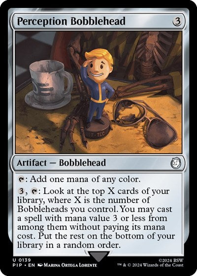 Perception Bobblehead (Universes Beyond: Fallout) Light Play
