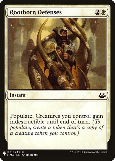 Rootborn Defenses (Mystery Booster) Near Mint