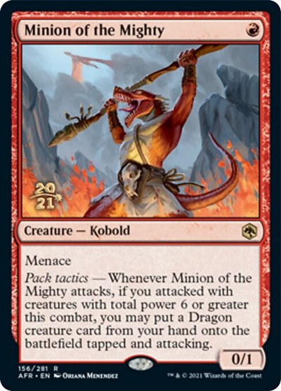 Minion of the Mighty (Promos: Prerelease Cards) Near Mint Foil