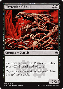 Phyrexian Ghoul (Masters 25) Light Play Foil