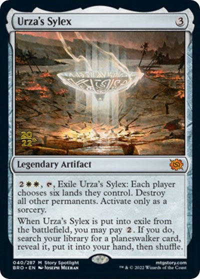 Urza's Sylex (Promos: Prerelease Cards) Light Play Foil