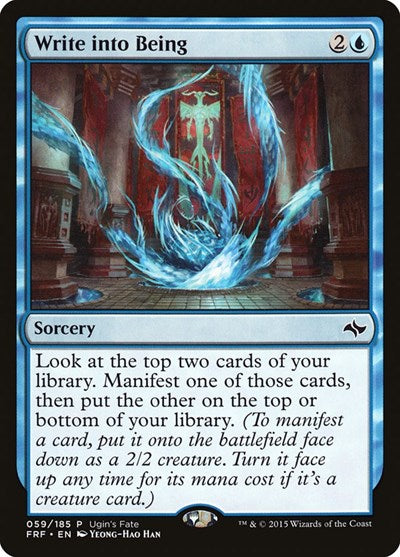 Write into Being (Promos: Ugin's Fate) Light Play