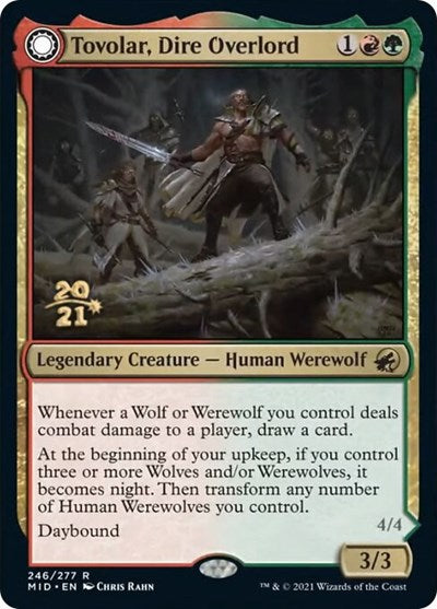 Tovolar, Dire Overlord (Promos: Prerelease Cards) Near Mint Foil