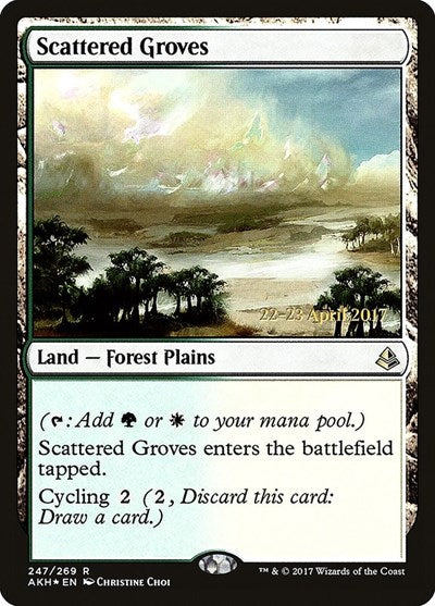 Scattered Groves (Promos: Prerelease Cards) Light Play Foil