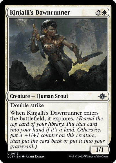 Kinjalli's Dawnrunner (The Lost Caverns of Ixalan) Near Mint Foil