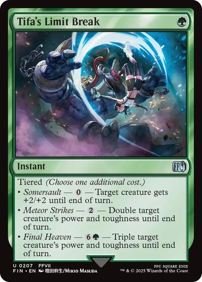 Tifa's Limit Break (Universes Beyond: FINAL FANTASY) Near Mint Foil