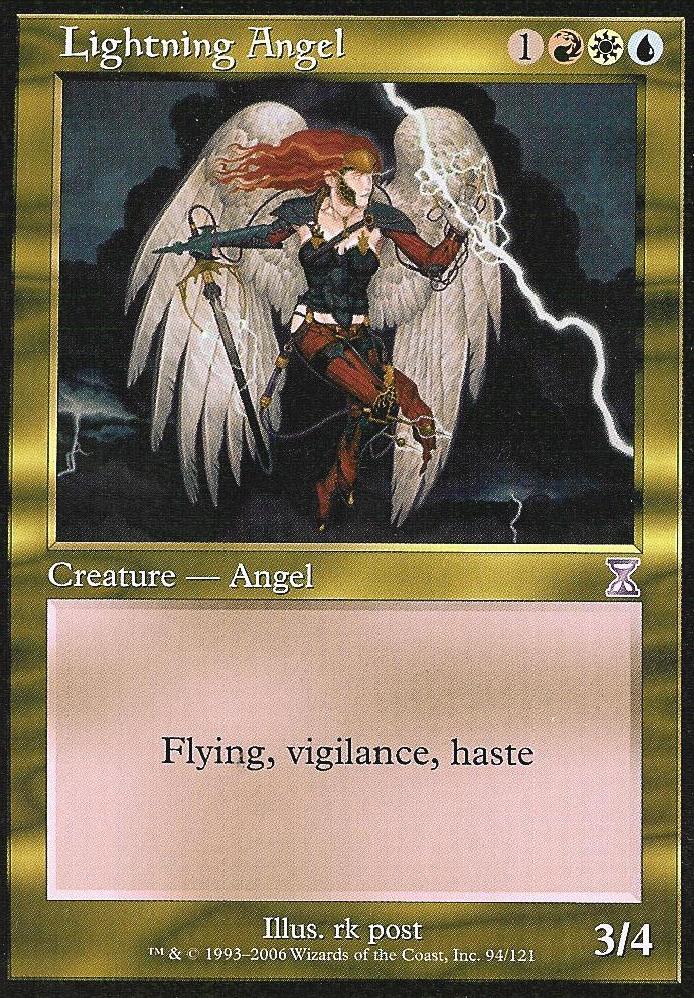 Lightning Angel (Time Spiral Time Shifted) Light Play