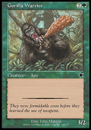Gorilla Warrior (Starter 1999) Light Play