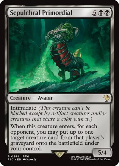 Sepulchral Primordial (Surge Foil) (Commander: FINAL FANTASY) Near Mint Foil