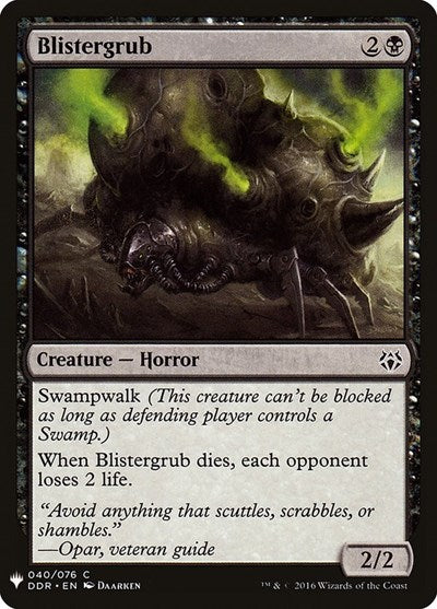 Blistergrub (Mystery Booster) Light Play