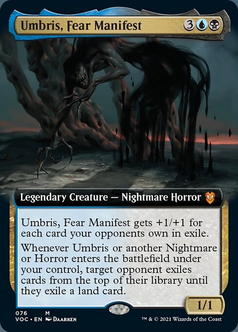Umbris Fear Manifest Extended Art|1|0|0.00