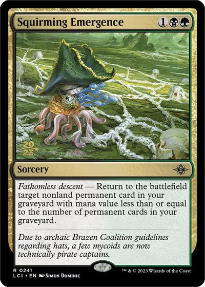 Squirming Emergence (Promos: Prerelease Cards) Near Mint Foil