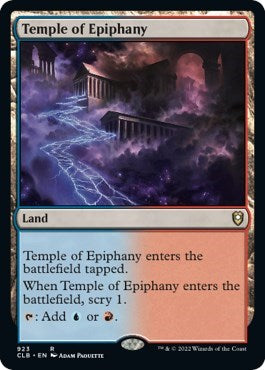 Temple of Epiphany (Commander Legends: Battle for Baldur's Gate) Near Mint